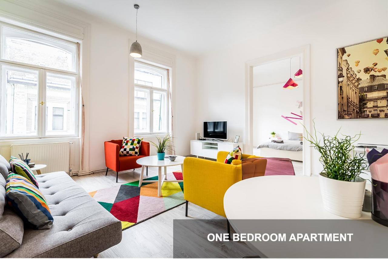 Bpr Art Of Rainbow Apartments Budapest Esterno foto